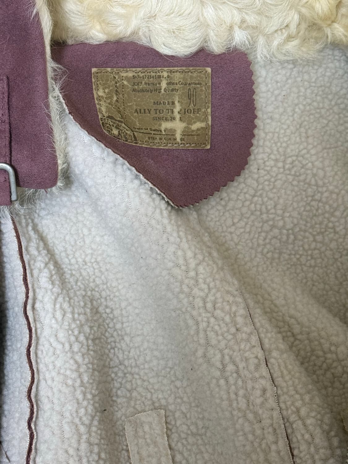 빈티지 핑크 자켓 상품이미지4