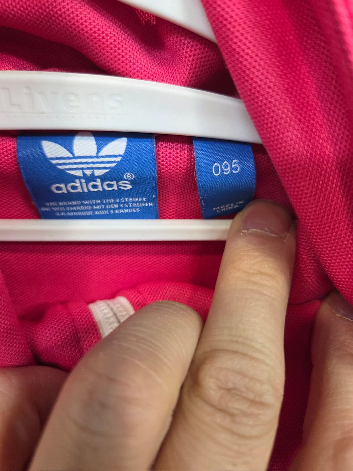 아디다스 유로파 트랙탑 져지 핑크 95 상품이미지3