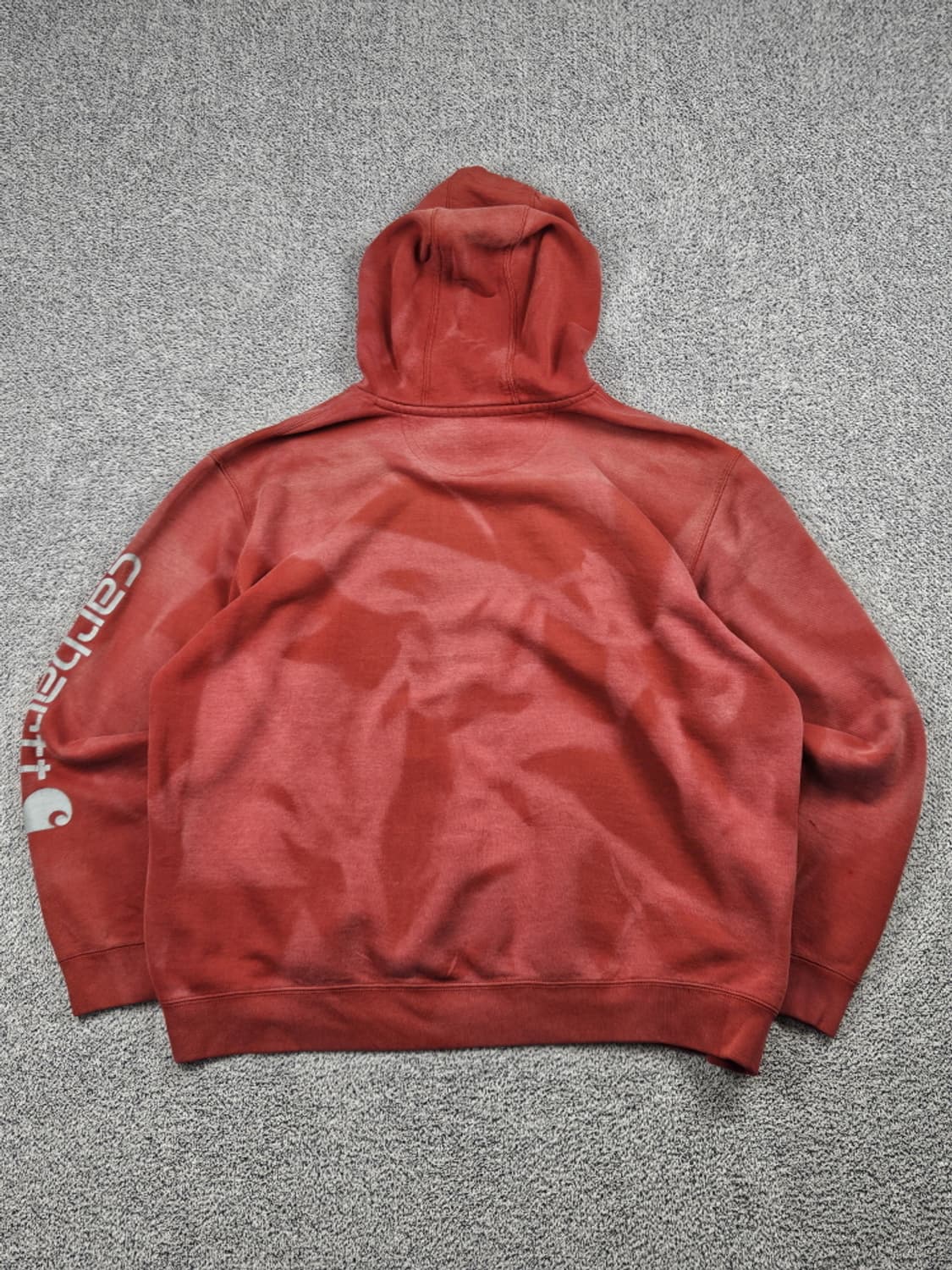 칼하트 다잉 워시드 커스텀 스웻 후드 티셔츠 ( 2XL ) / 10135 상품이미지4