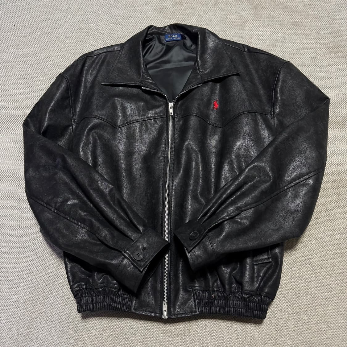 폴로랄프로렌 가죽 자켓 상품이미지1