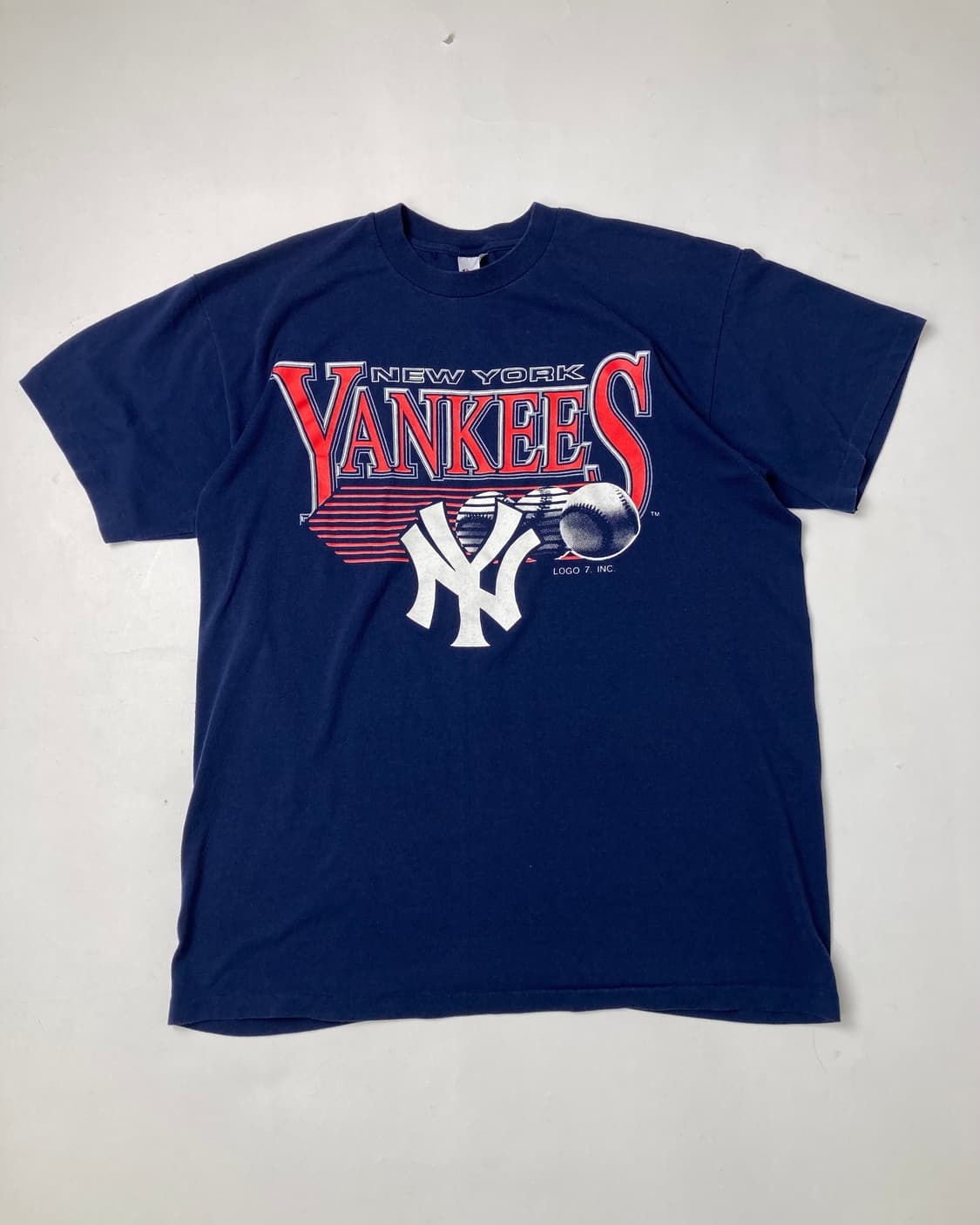 90s Single Stitched Tee (navy) 상품이미지1