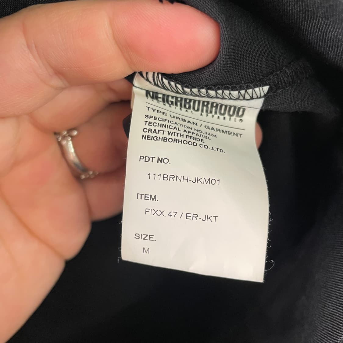 11s 네이버후드 자수 워크자켓 상품이미지10