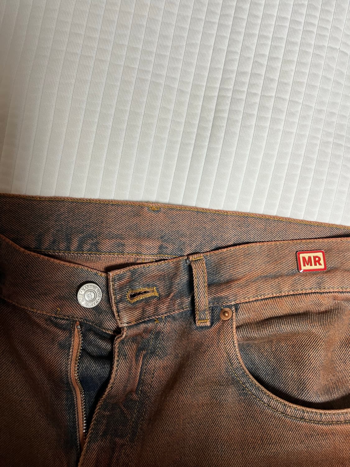 [S] 마틴로즈 오버다이드 스트레이트 데님팬츠 상품이미지3