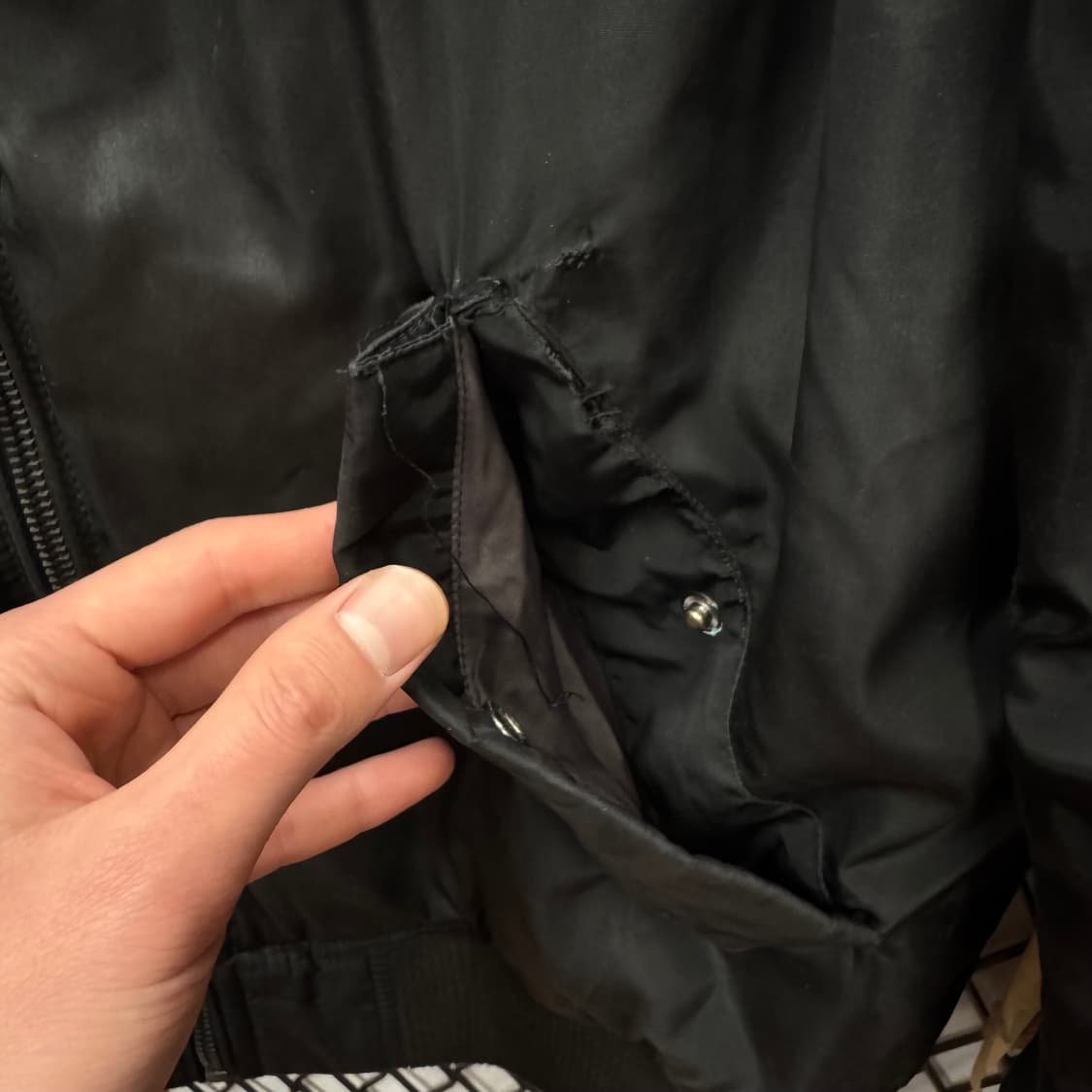 2022 BORN PINK 블랙핑크 월드투어 봄버 자켓 블랙 상품이미지9