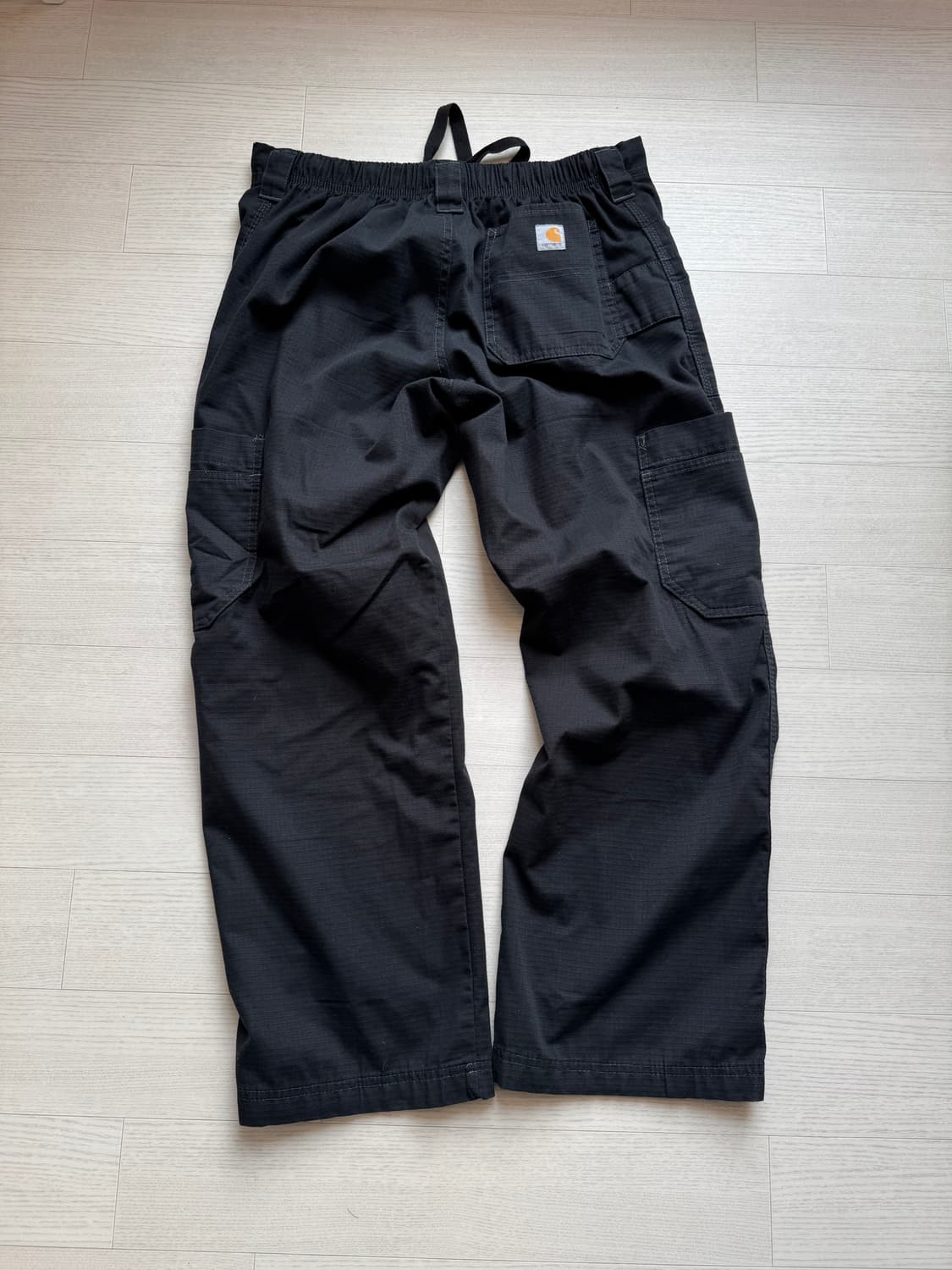칼하트 립스탑 카고팬츠 블랙 S(30~32) 상품이미지1