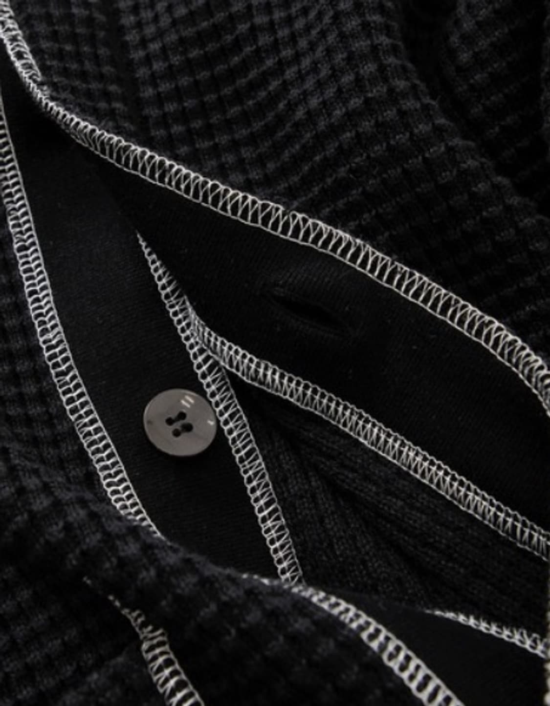 Marka 블랙 와플 가디건_2 상품이미지3