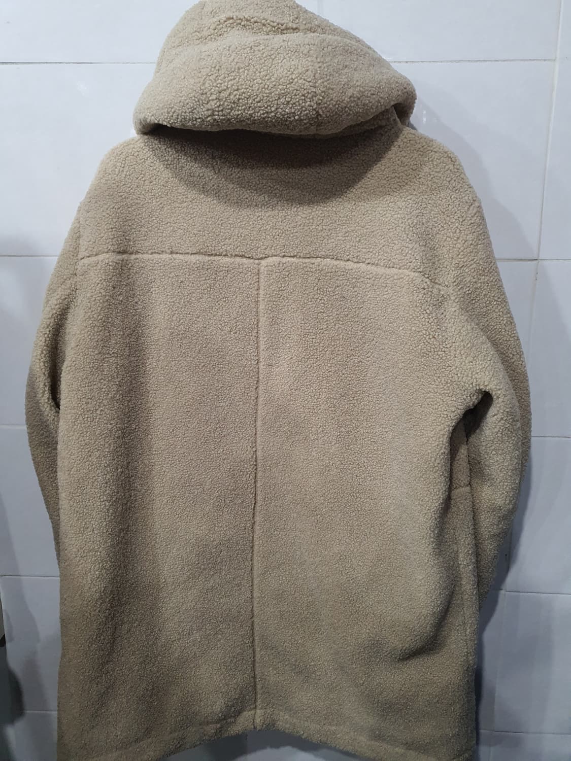 네파 뽀글이 후드 플리스 롱자켓(공용) 상품이미지6