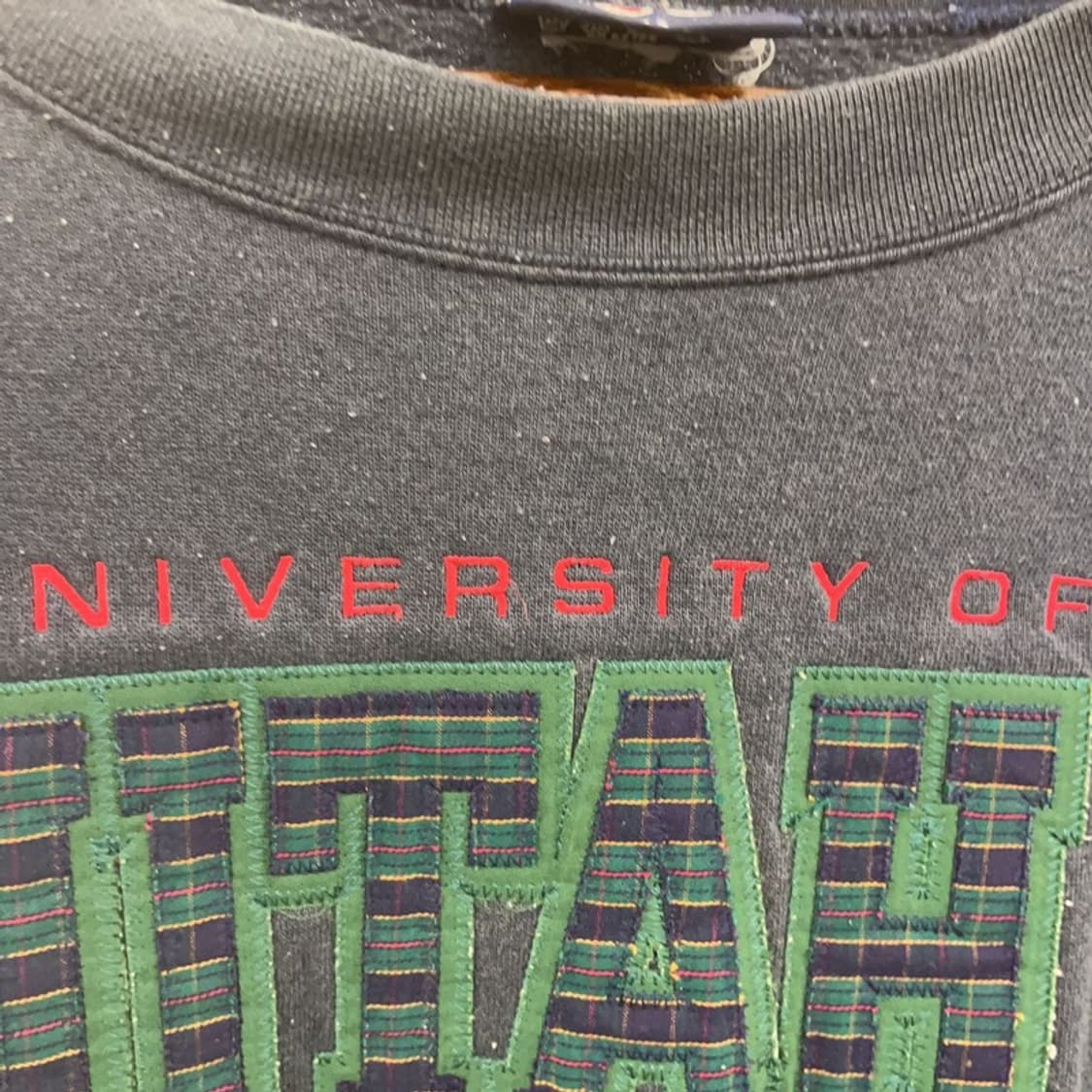 잔스포츠 올드스쿨 레트로 체크로고 약기모 맨투맨 M C07789 상품이미지6