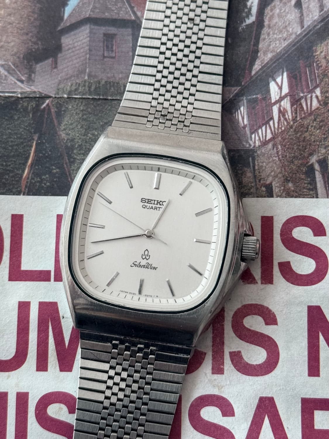 세이코 Seiko Silverwave 스퀘어 쿼츠 상품이미지1