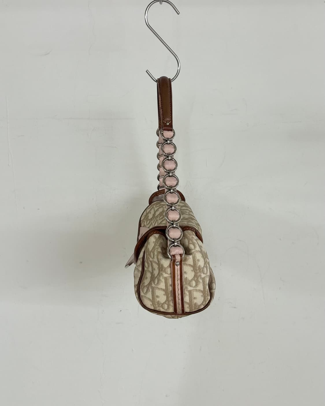 디올 베이지 오블리크 로맨틱 바게트 숄더백 상품이미지5