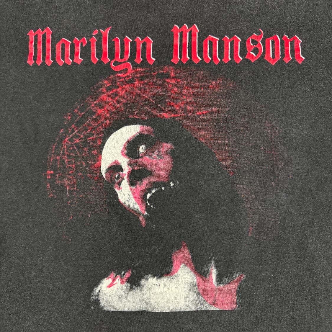 빈티지 90s Marilyn Manson 마릴린맨슨 지저스 롱슬리브 상품이미지3