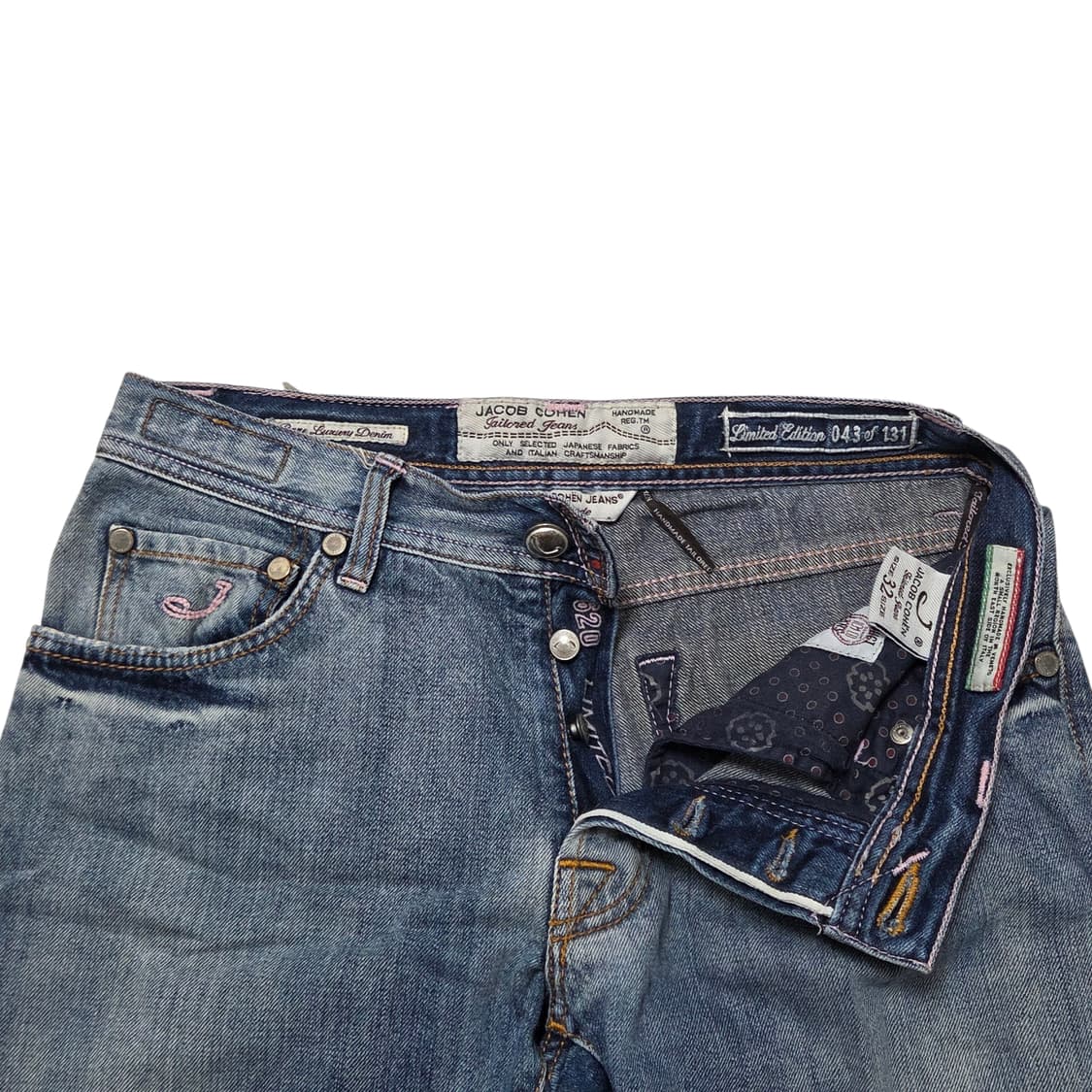 Jacob Cohen 야콥 코헨 620 리미티드 핸드메이드 데님 청바지 상품이미지5