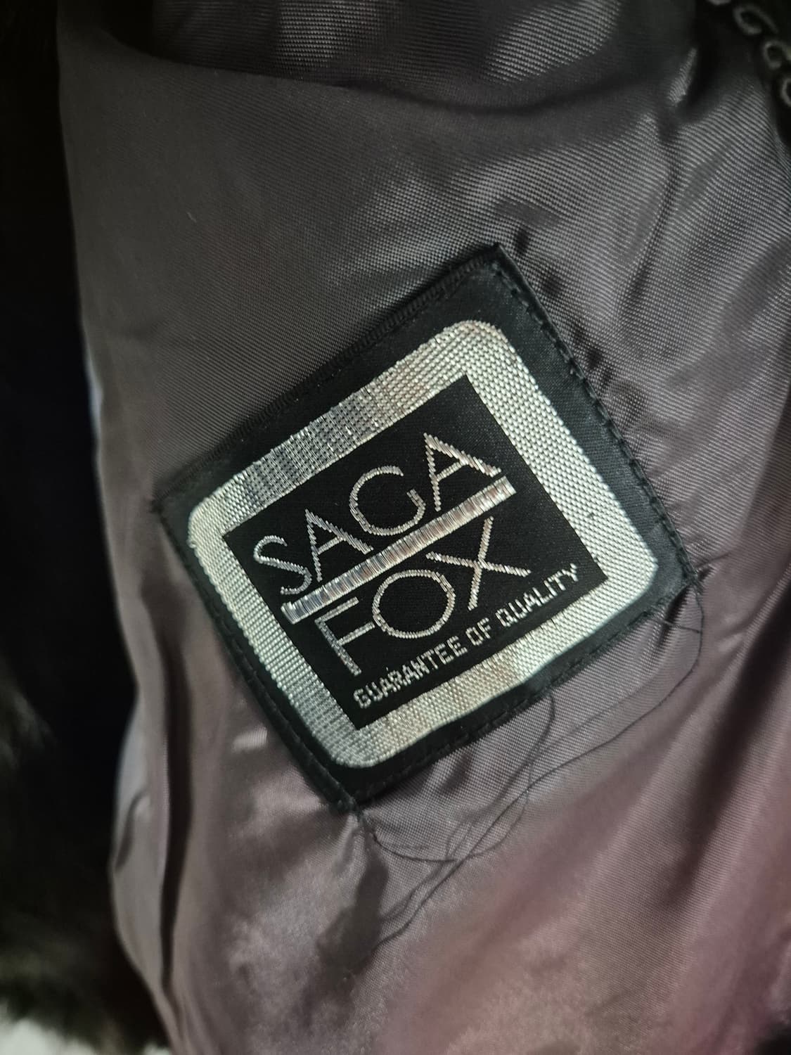 SAGA FOX 빈티지 y2k 여우털 코트 자켓 Women 상품이미지5