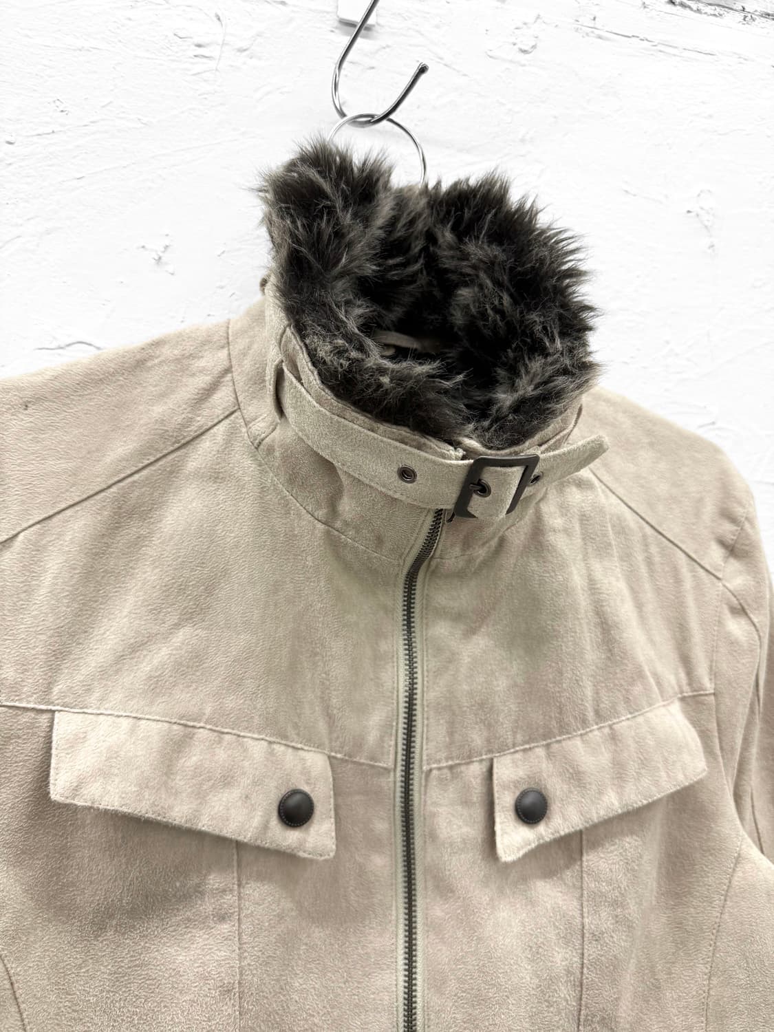 louis chavlon 스웨이드 집업 자켓 상품이미지3