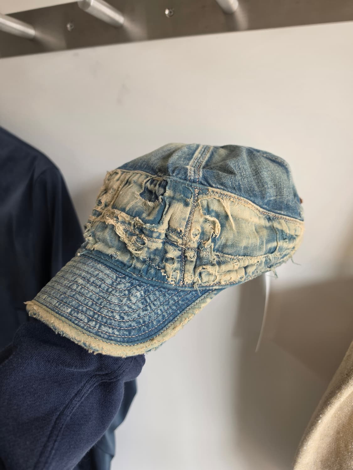 캐피탈 노인과 바다 12oz 데님 크래쉬 캡 상품이미지4