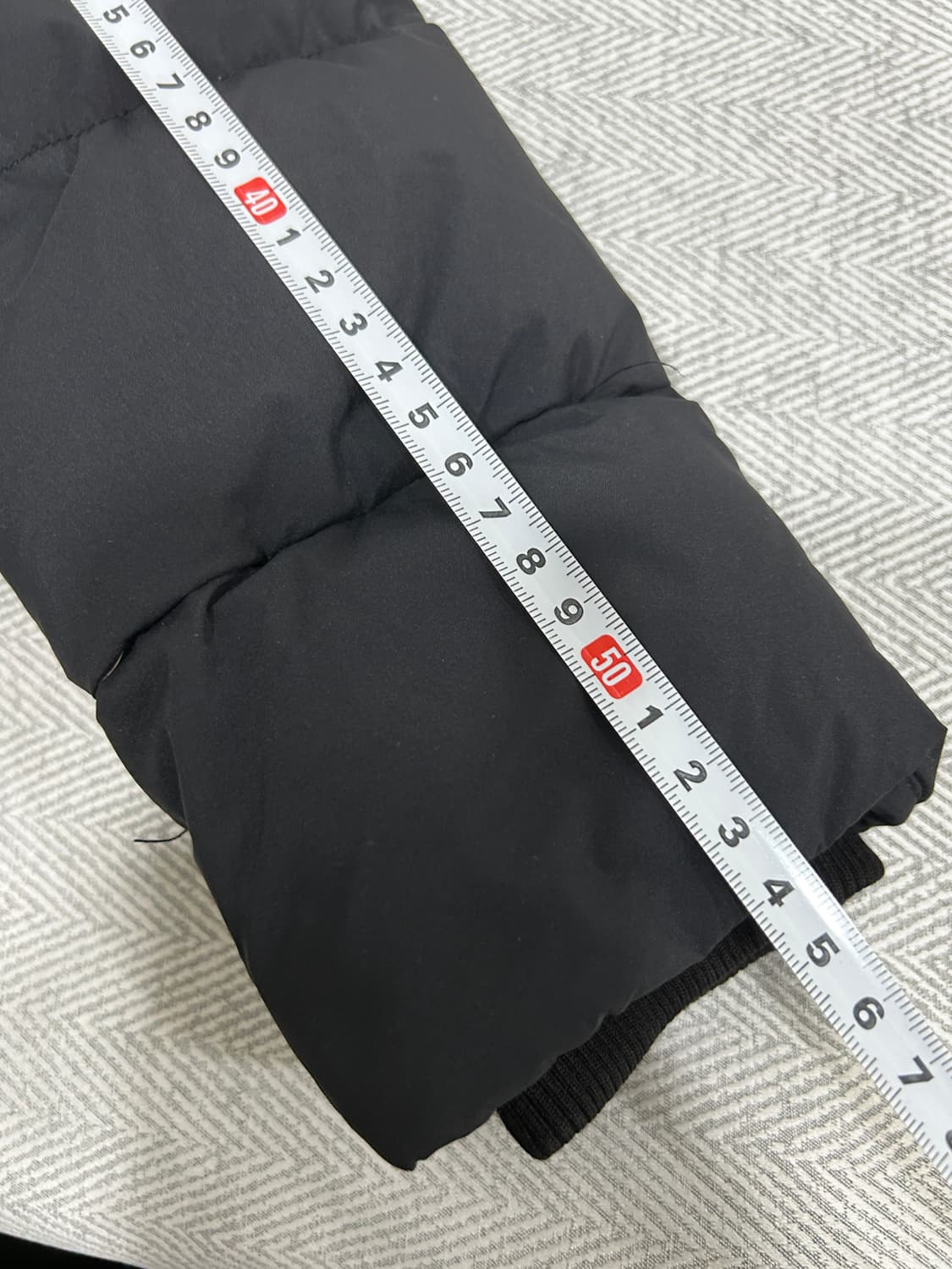 아이더 구스다운 블랙 롱패딩 여성 S 상품이미지10