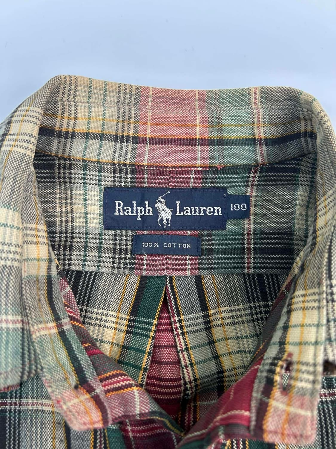 [100] 폴로 랄프로렌 멀티 체크 코튼 셔츠 상품이미지4