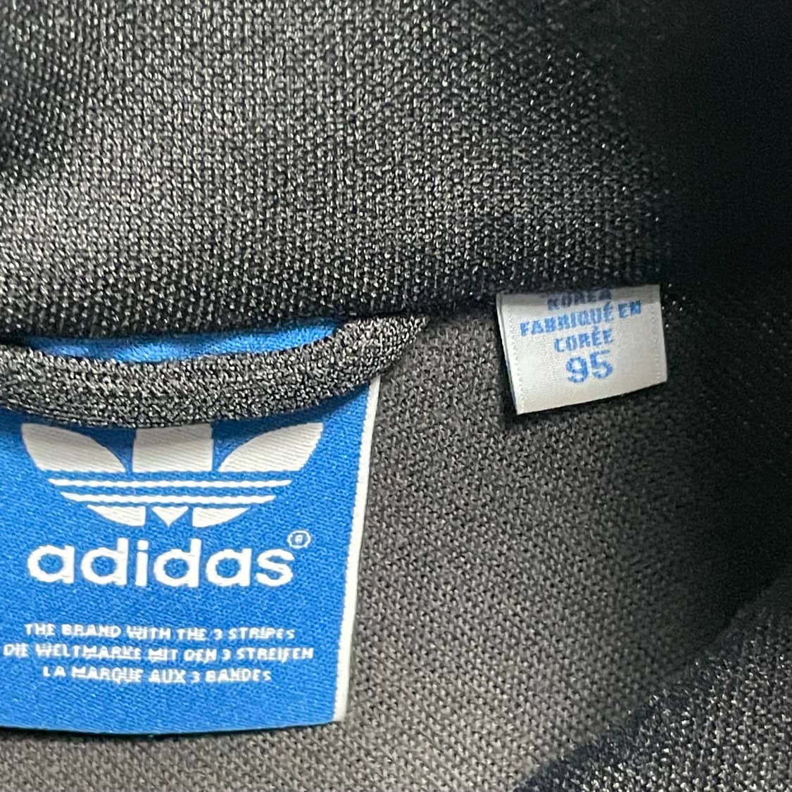 M 아디다스 유로파 블랙 트랙탑 상품이미지4