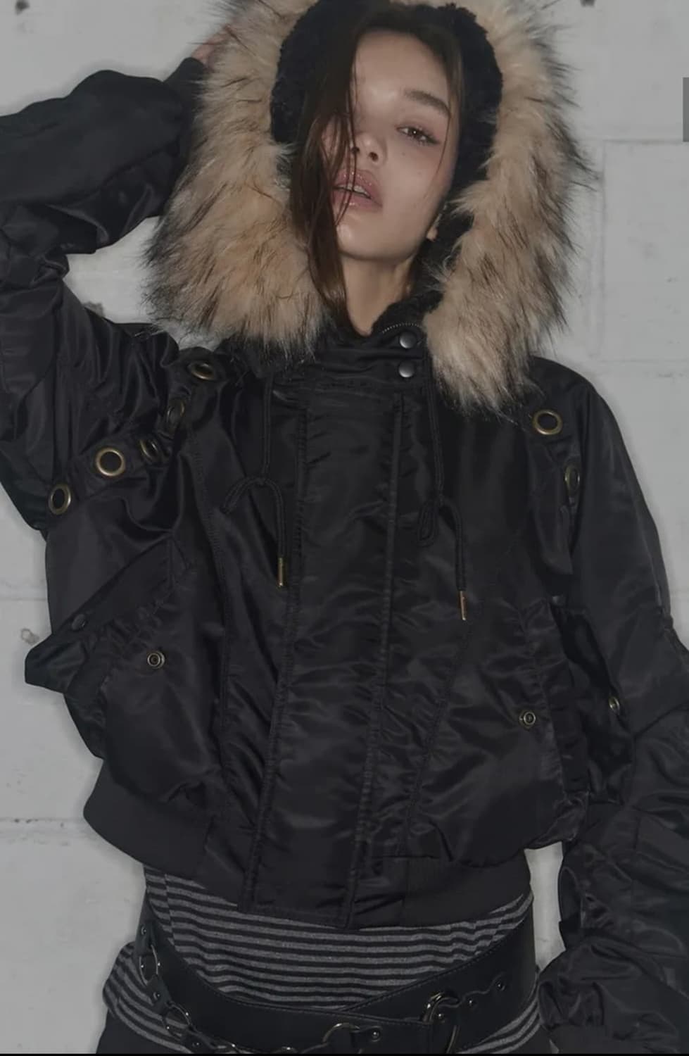 팬시클럽 아일렛 퍼 상품이미지1