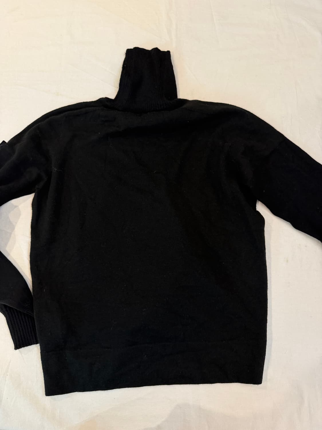 07FW 스톤아일랜드 아카이브 터틀렉 울 니트 블랙 상품이미지4