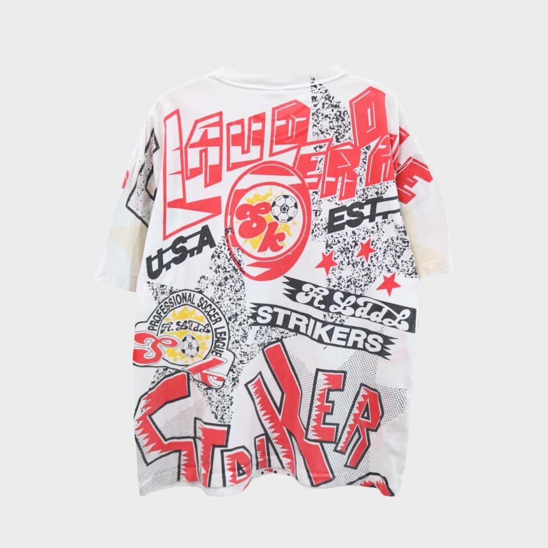 90'S APSL Y2K 프린팅 반팔티셔츠 55350 상품이미지2