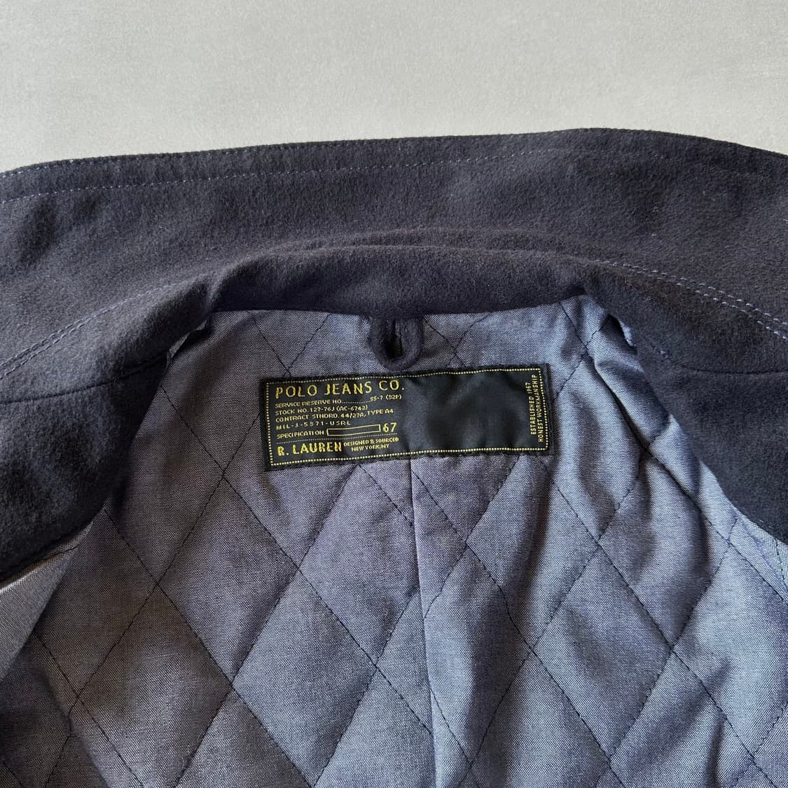 [L]폴로 진스 미해군 U.S NAVY 피코트 상품이미지9