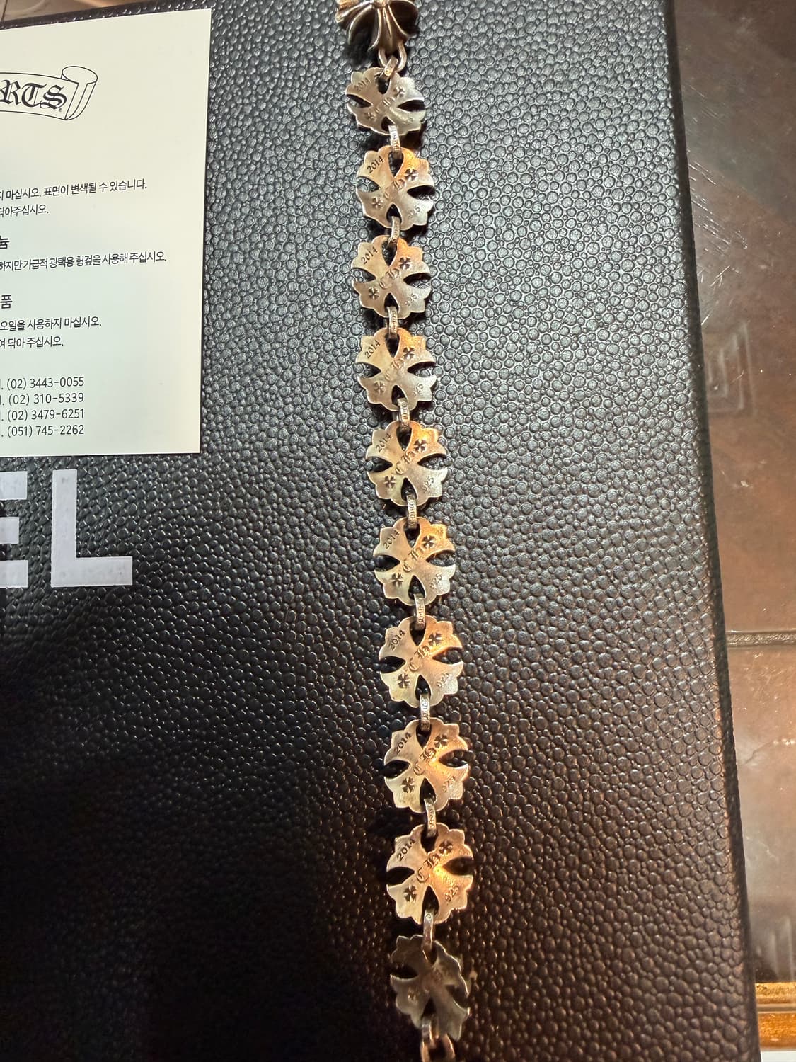 크롬하츠 정품 타이니 라지 팔찌 구하기 힘든 제품 팝니다.!!! 상품이미지4