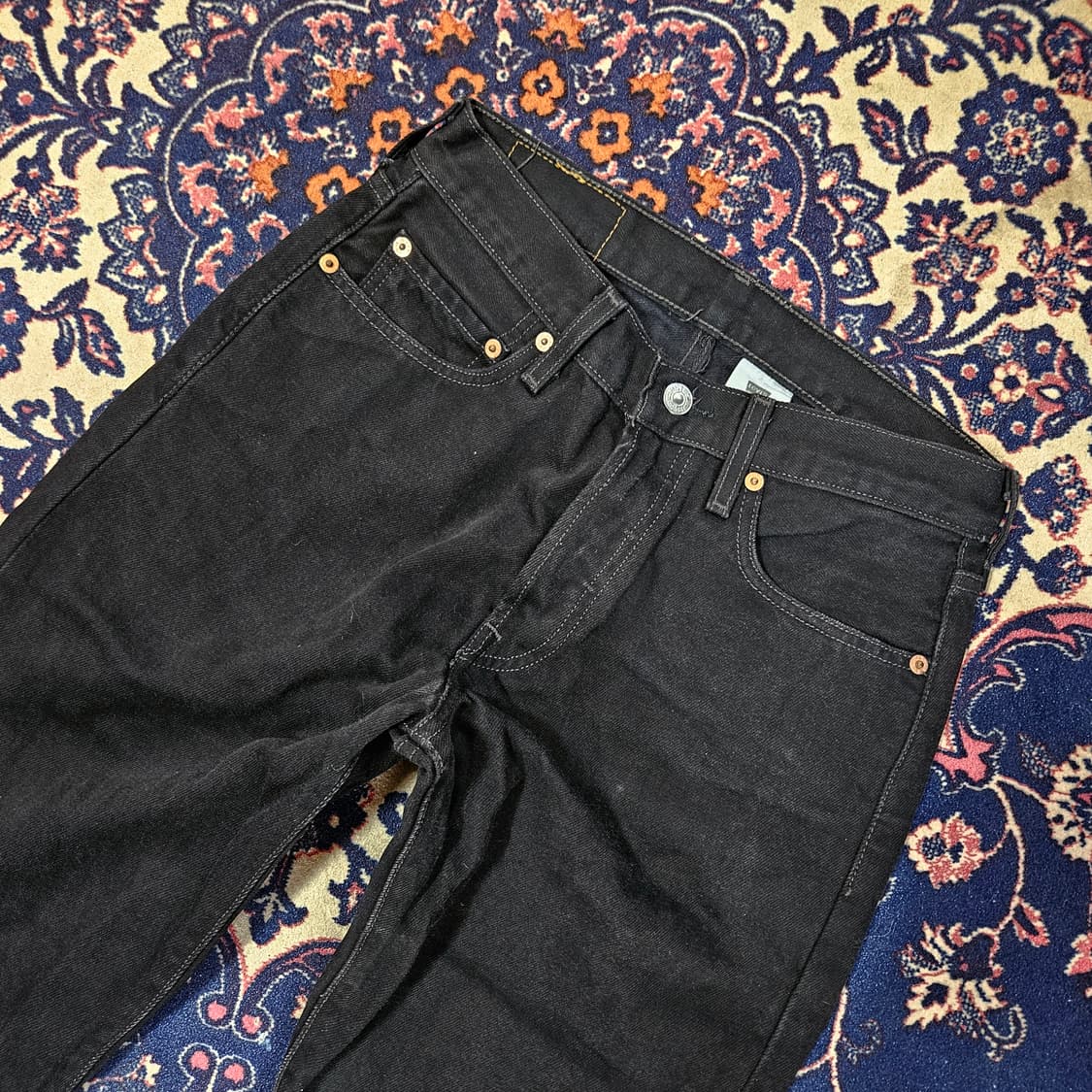 리바이스(Levis) 00's No.501 빈티지 블랙진 29 상품이미지4