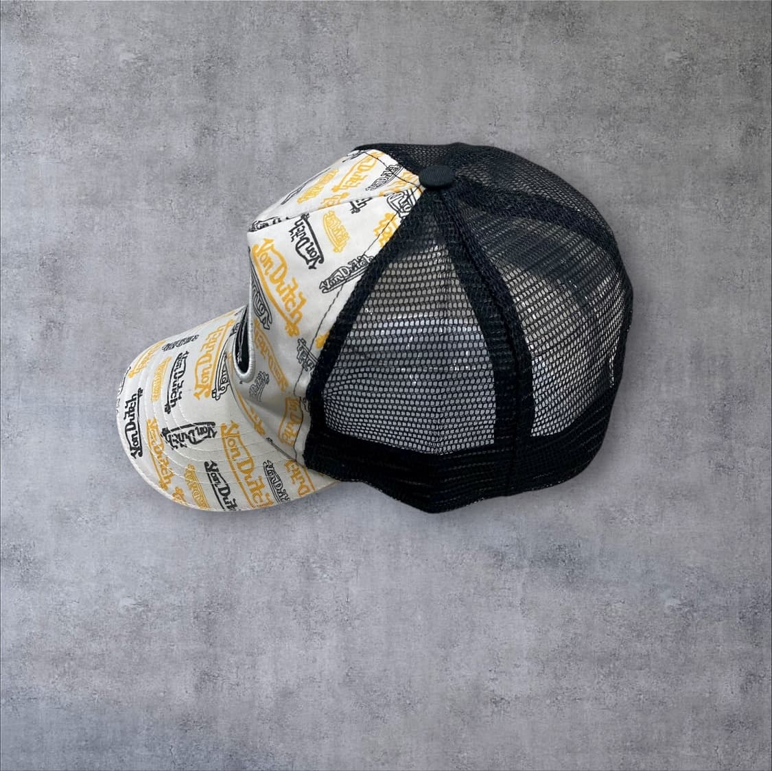 본더치 믹스 컬러 베이직 로고 메쉬 캡 상품이미지2