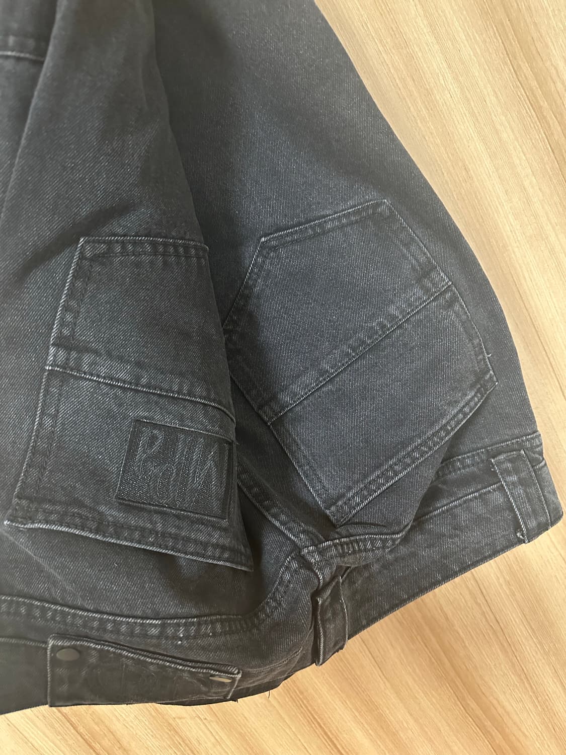 플라스틱프로덕트 MPa CALF POCKET PANTS Black (L) 상품이미지4