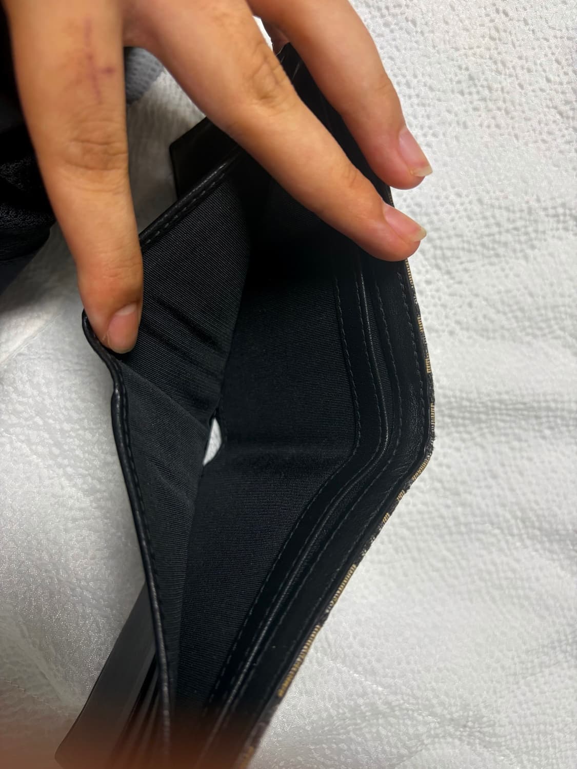 디올 오블리크 반지갑 S급🩵🩵 상품이미지6
