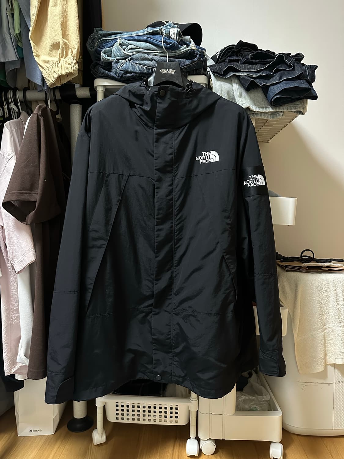 노스페이스 화이트라벨 마티스 바람막이 xl 상품이미지1