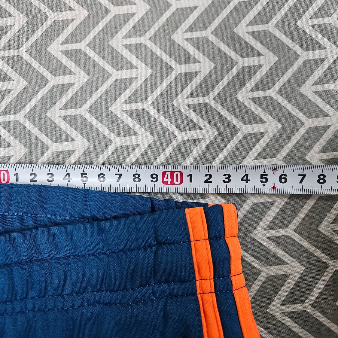 아디다스 삼선 트랙팬츠 청록 블루 오렌지 M-L 상품이미지5