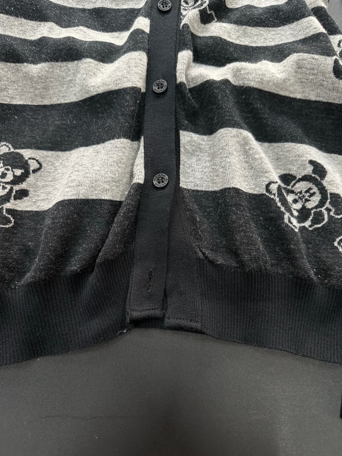 히스테릭글래머 퍽베어 스트라이프 가디건  상품이미지7