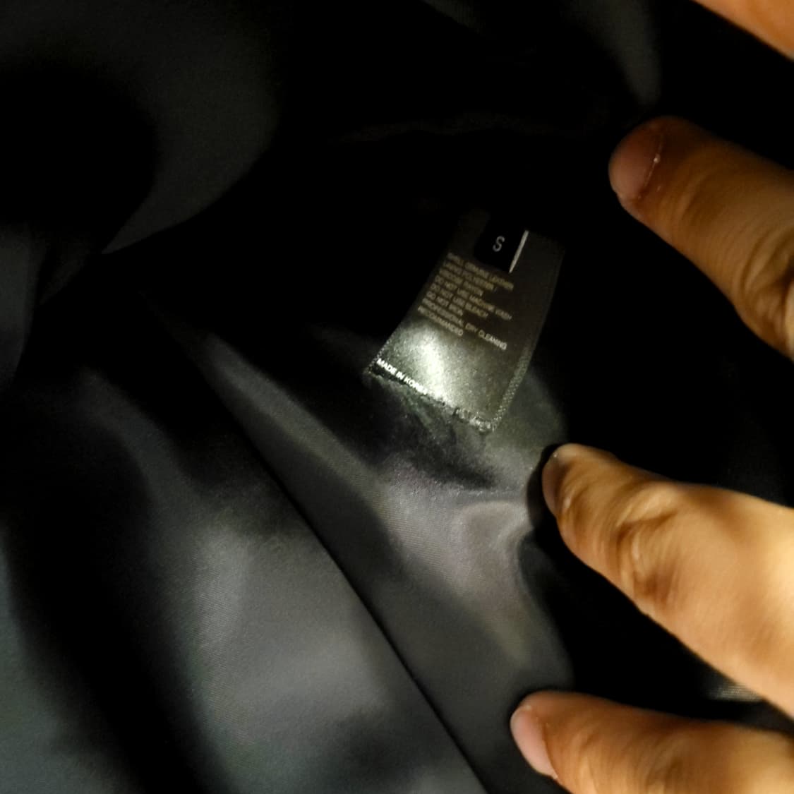 비바 스튜디오 블랙 크롭 라이더 자켓 상품이미지4