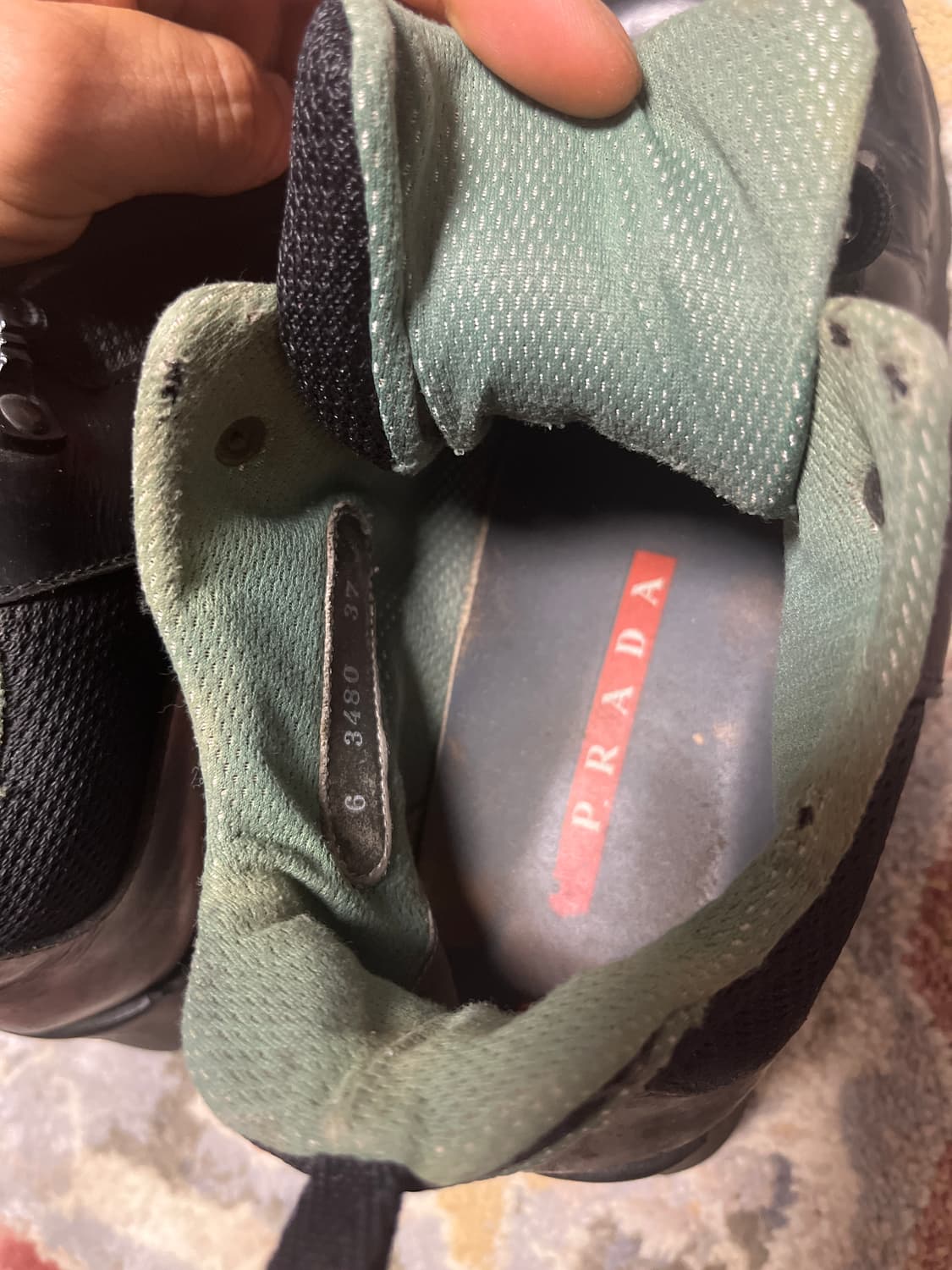 1999s 프라다 스포츠 아카이브 워커 부츠 상품이미지4