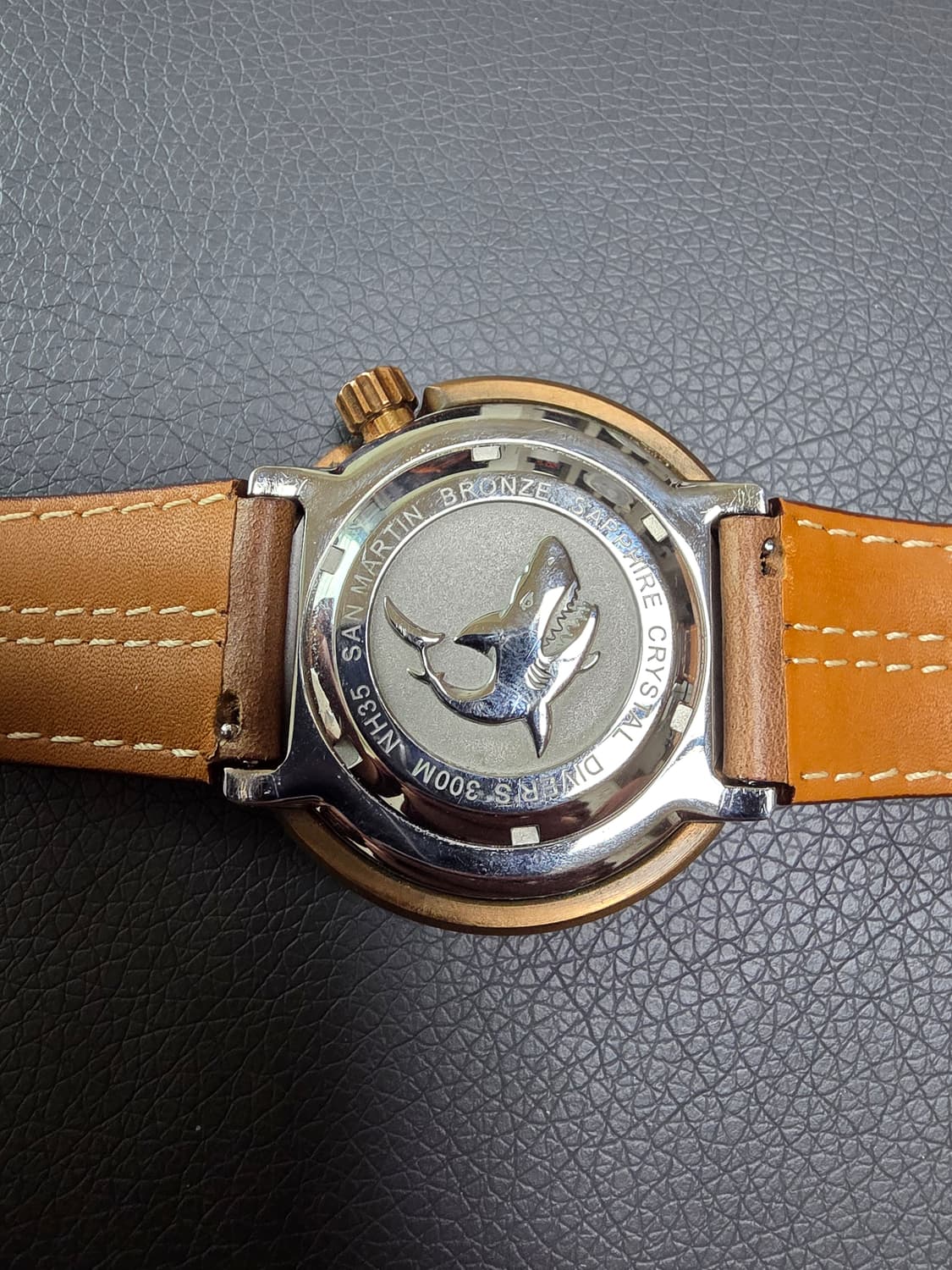 산마틴 마린 마스터 브론즈 다이버 시계 300mm방수 상품이미지2