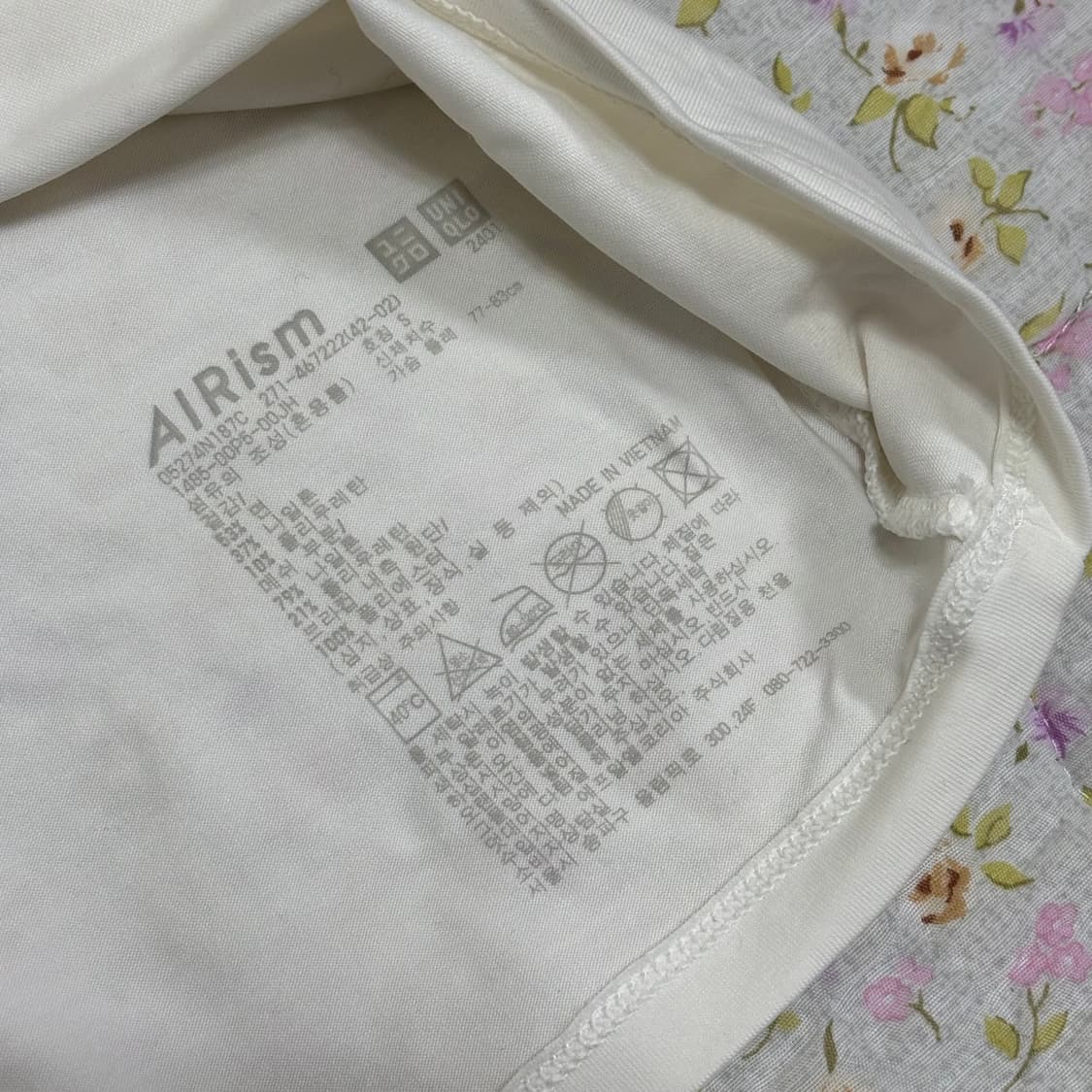 유니클로 에어리즘 코튼 브라 튜브탑 (새상품) 상품이미지4