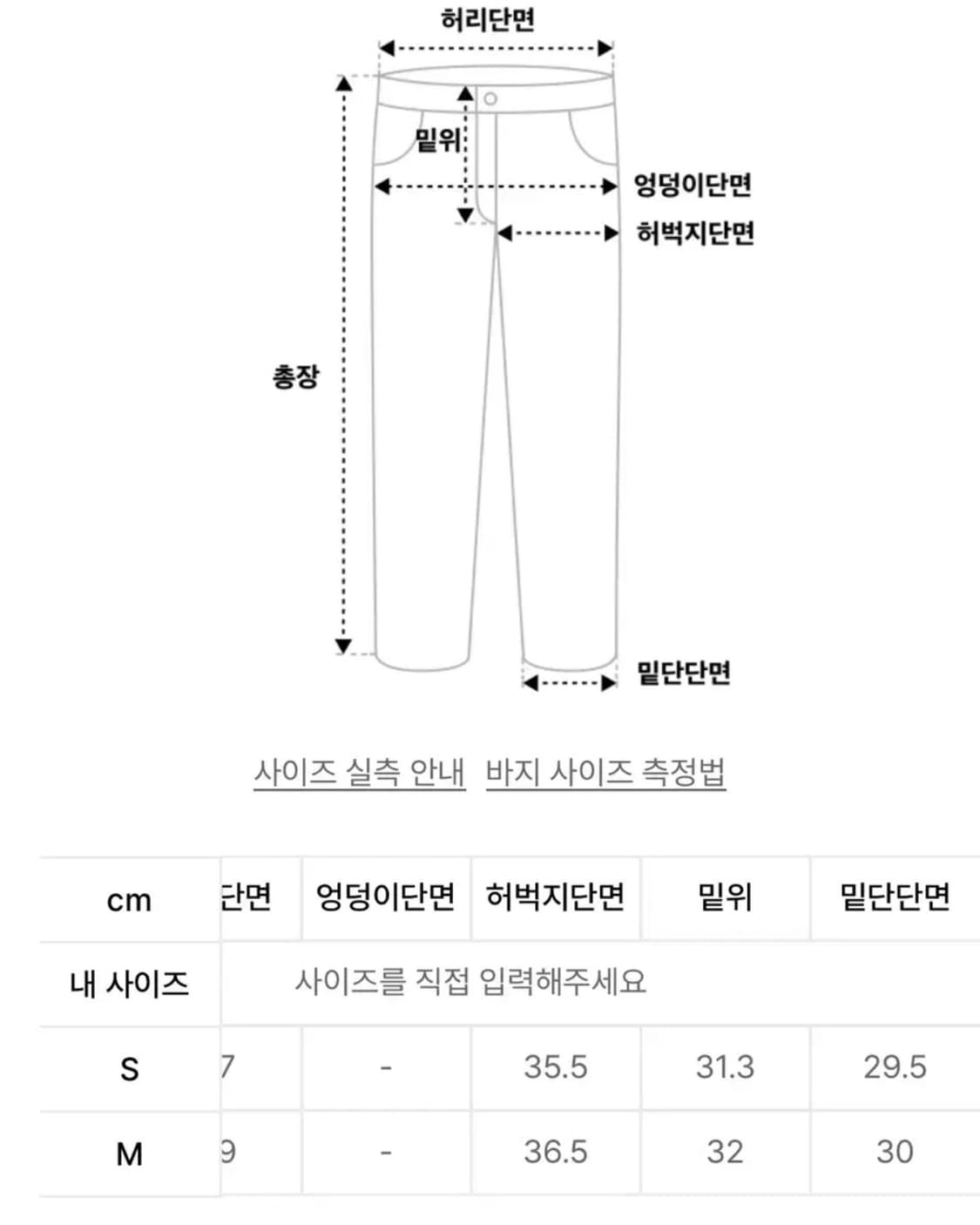 밀로우먼 빈티지 와이드 데님팬츠 블랙 s 상품이미지7