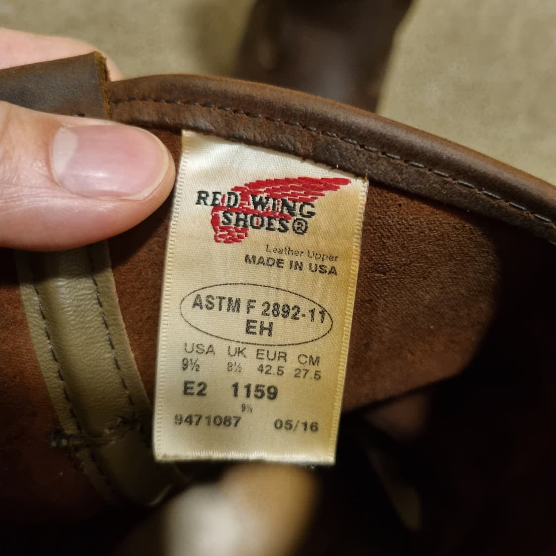 레드윙 페코스 9.5 2e 상품이미지8