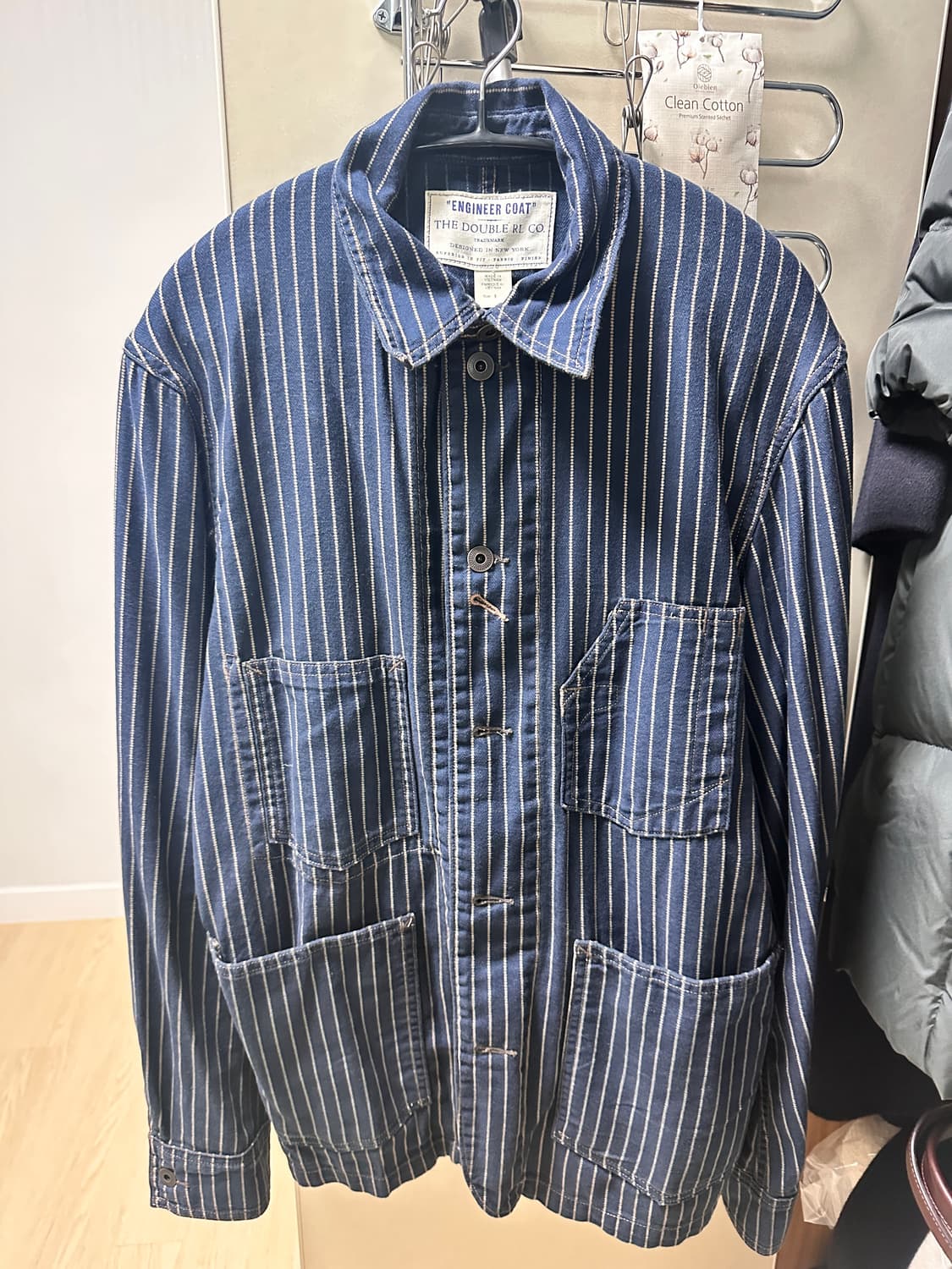 RRL 스트라이프 엔지니어 자켓 M 상품이미지2