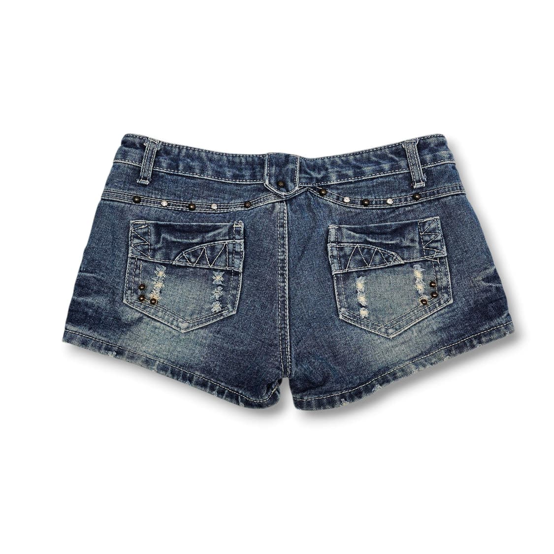  VTG 빈티지 스터드 데님 핫팬츠 상품이미지4