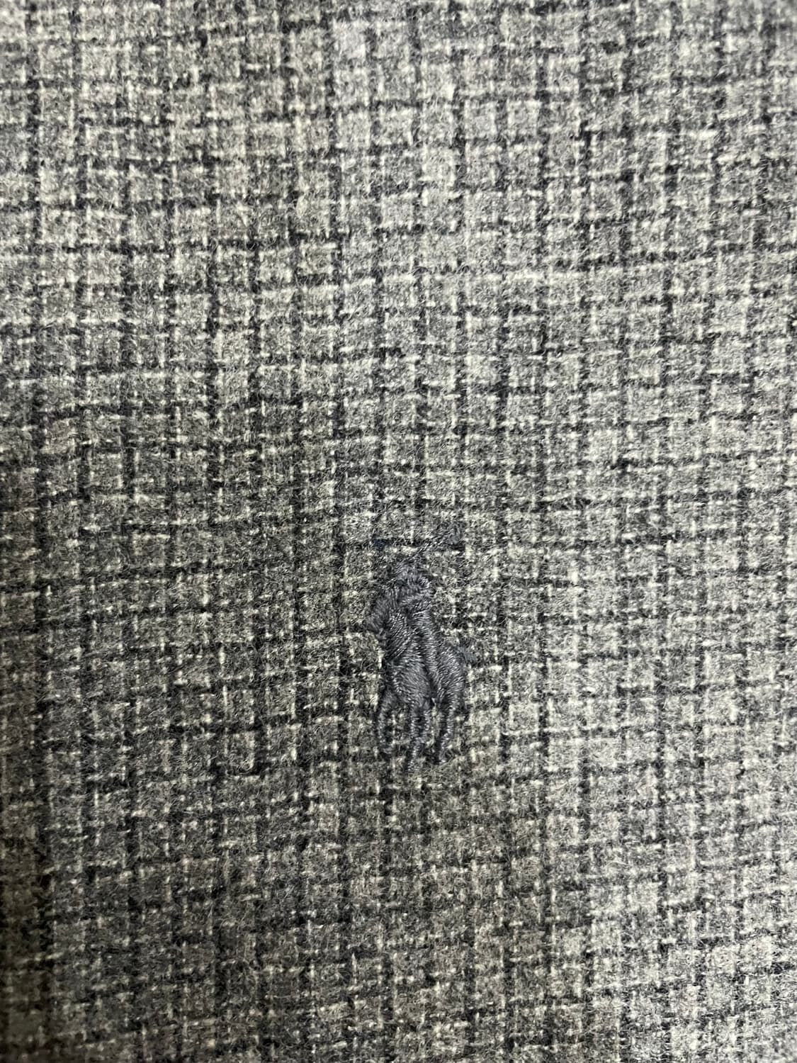 폴로 랄프로렌 울 체크 셔츠 그레이 상품이미지4