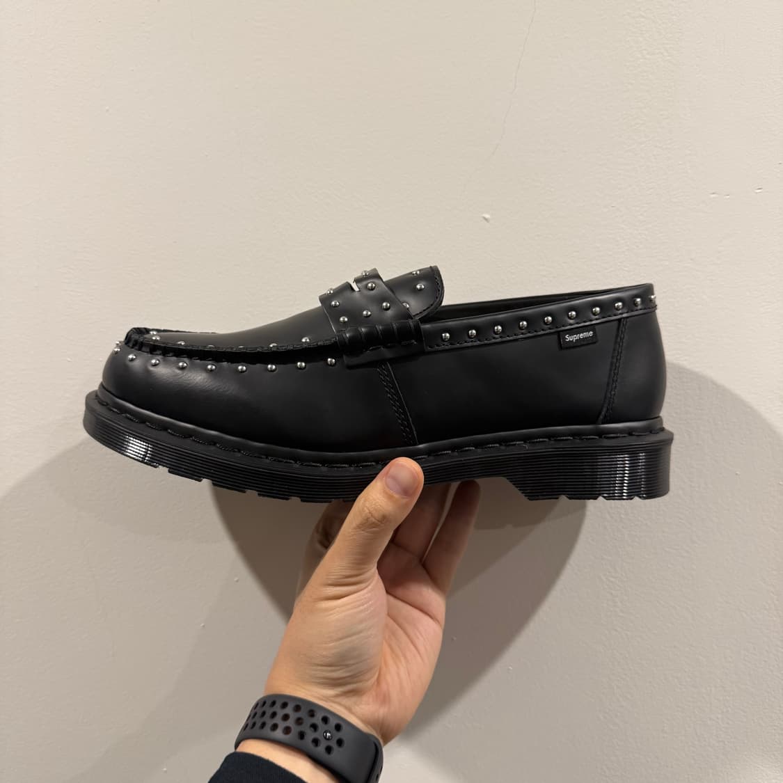 [260, 285] 슈프림 닥터마틴 스터드 로퍼 상품이미지2
