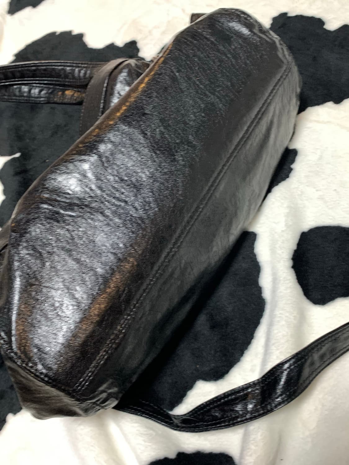 마뗑킴 포우레더 씨쉘 숄더백 블랙 상품이미지3