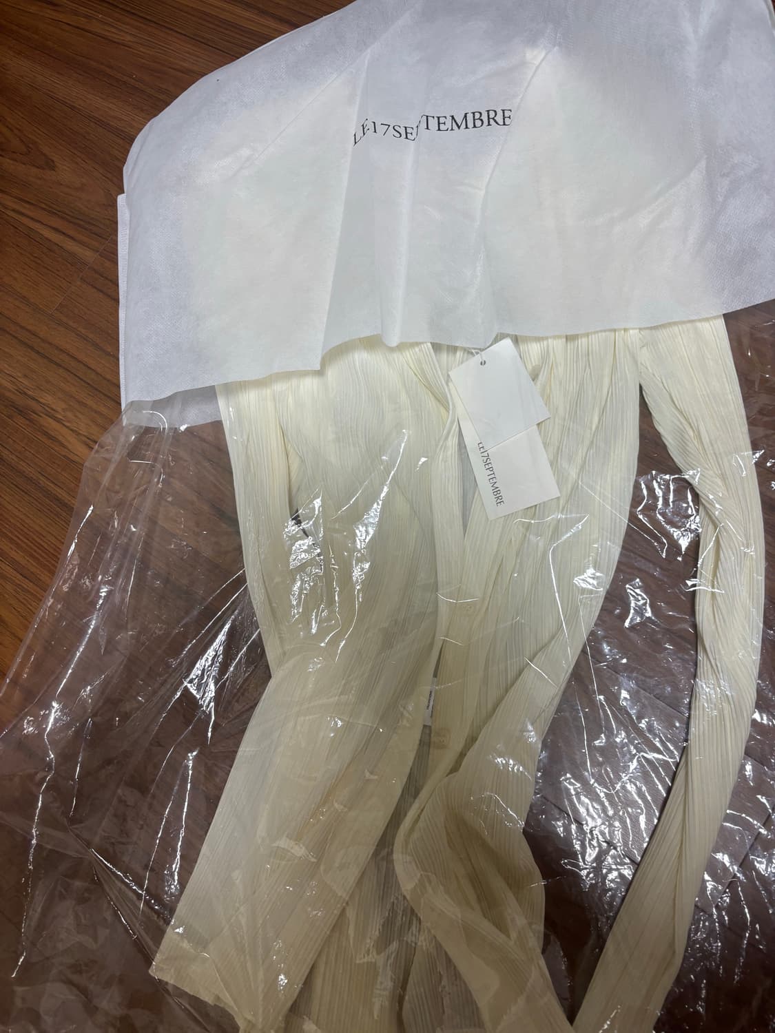 르셉템버 플리츠가디건+반팔 탑 상품이미지3