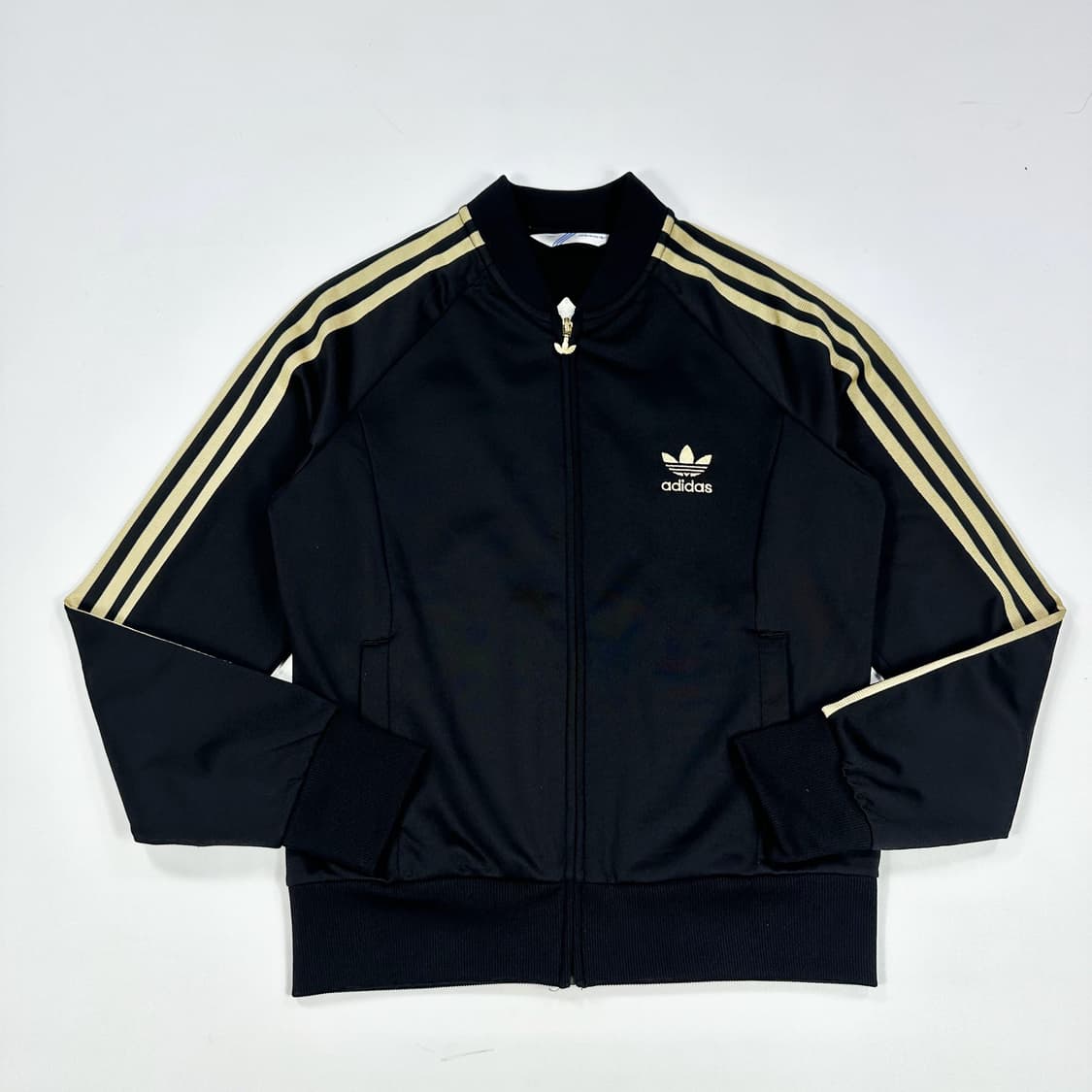 아디다스 빈티지 올드스쿨 여성 빅로고 검골 져지 여성L 상품이미지1