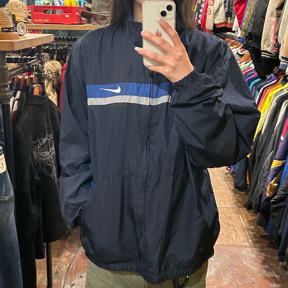 [HI] 나이키 바람막이 네이비 상품이미지2