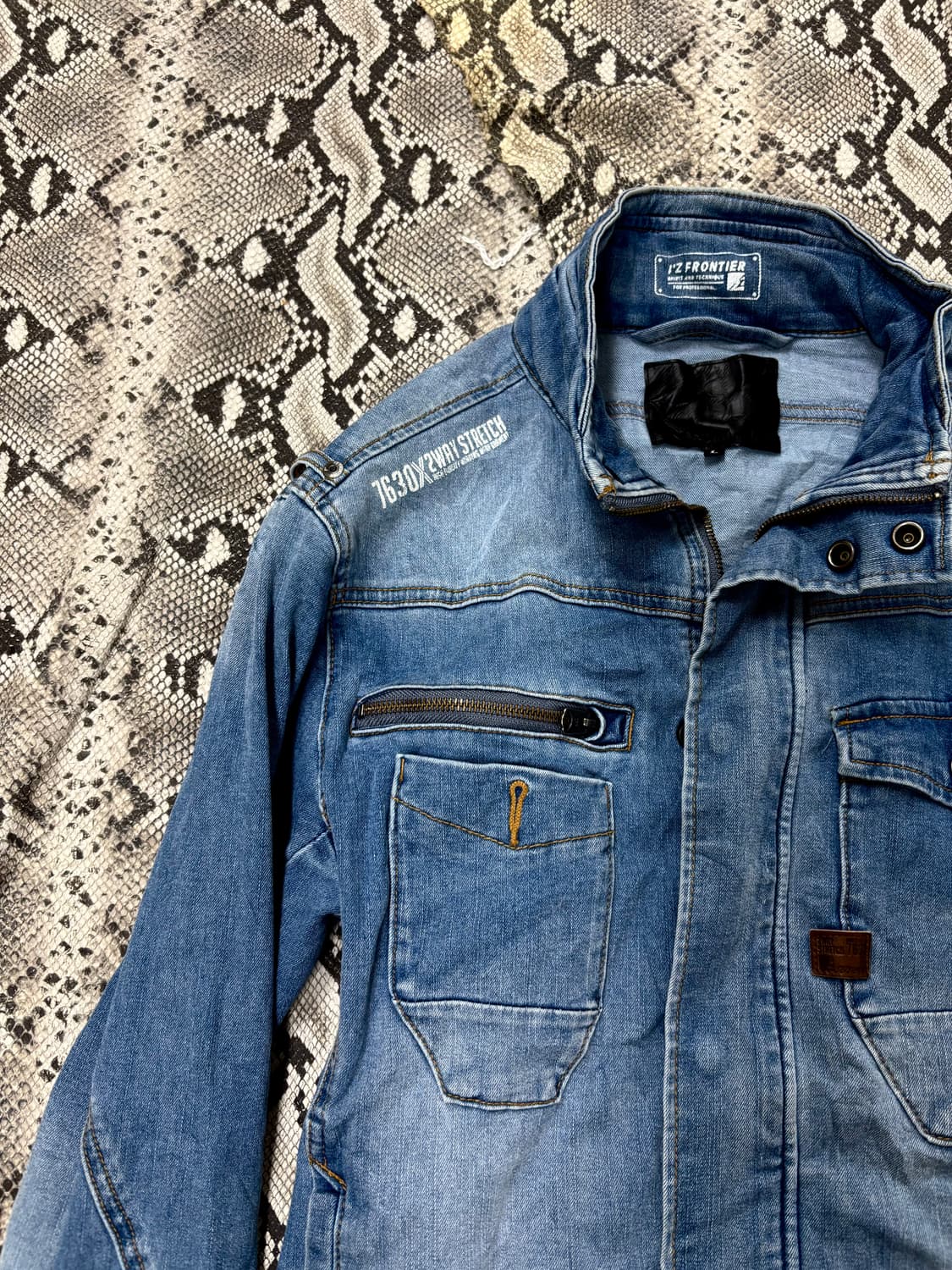 “Vintage” Y2K Mood Side Pocket Detail De 상품이미지3