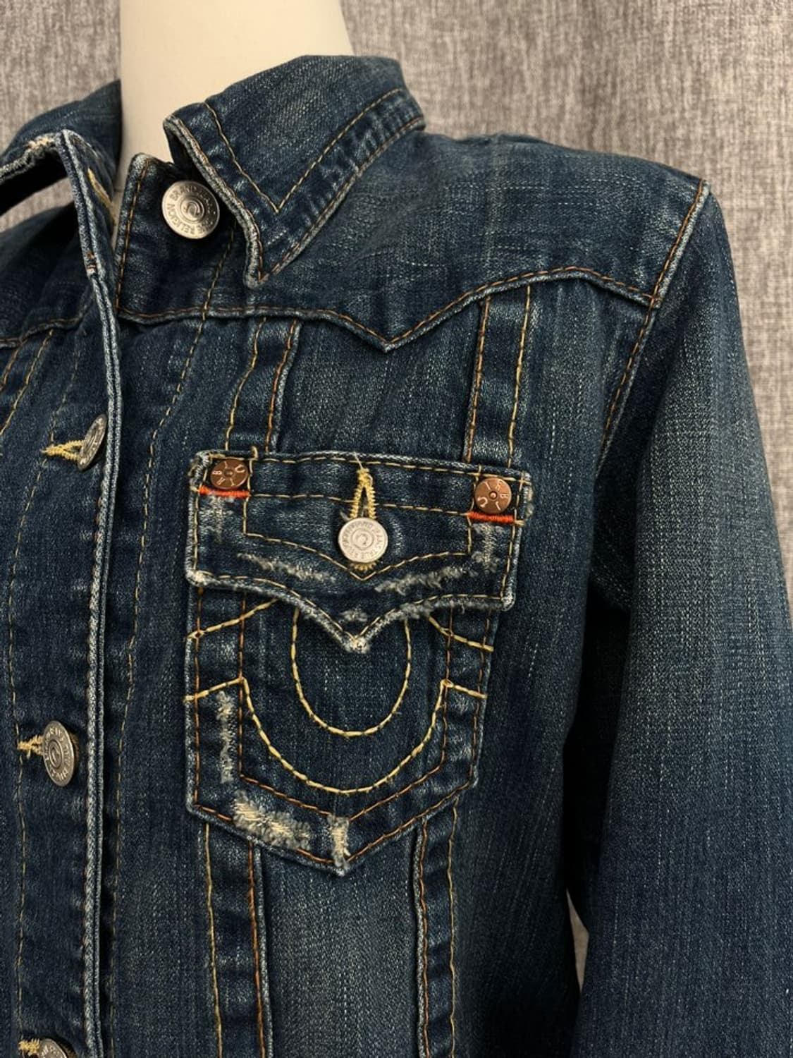 트루릴리젼 데님 트러커 자켓/#3564 상품이미지6